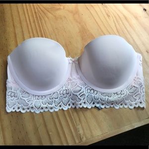 Strapless bra